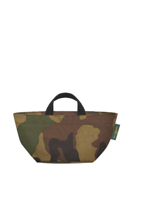 Borsa a mano sac cabas con stampa mimetica multicolore Hervé chapelier- unisex